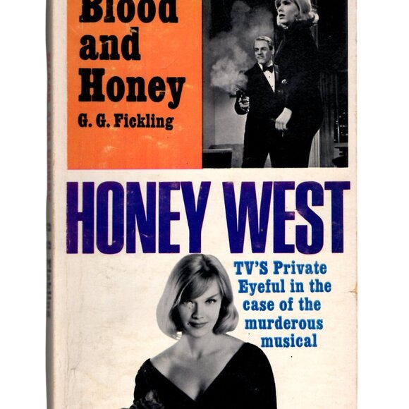 Blood And Honey By G.G. Fickling Honey West Mystery Paperback 1965  Pyramid - Picture 1 of 2